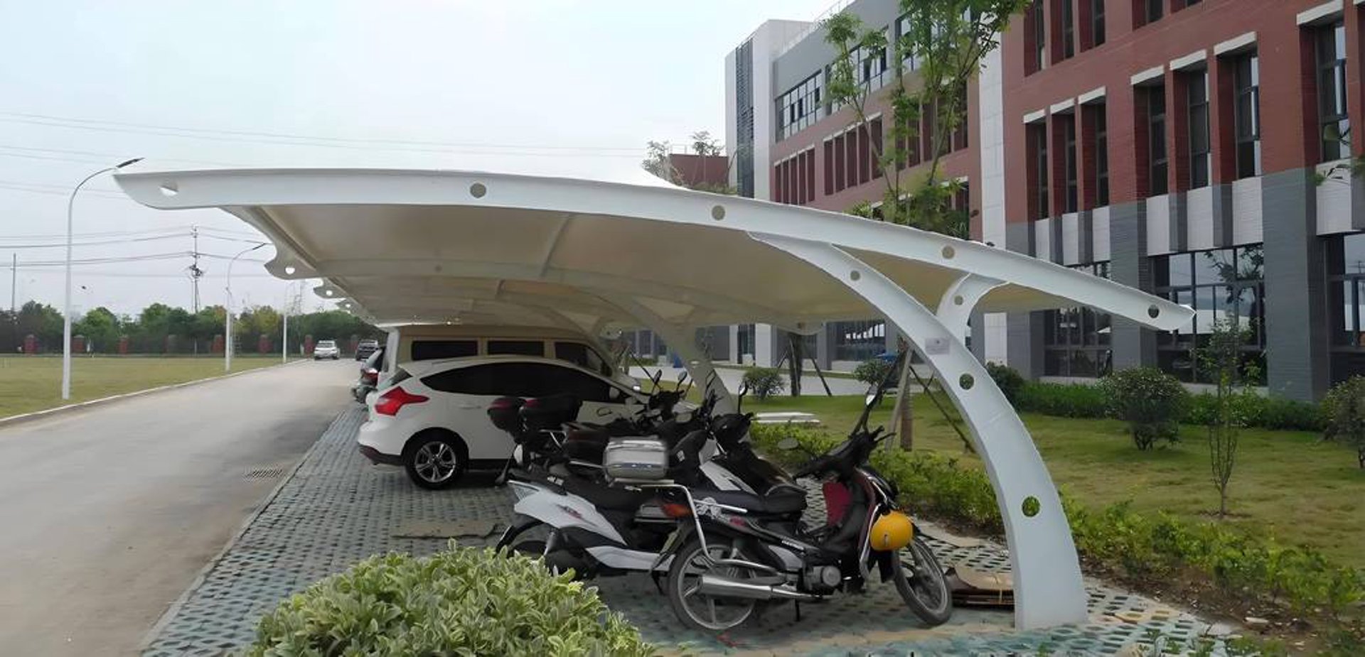 西安膜结构车